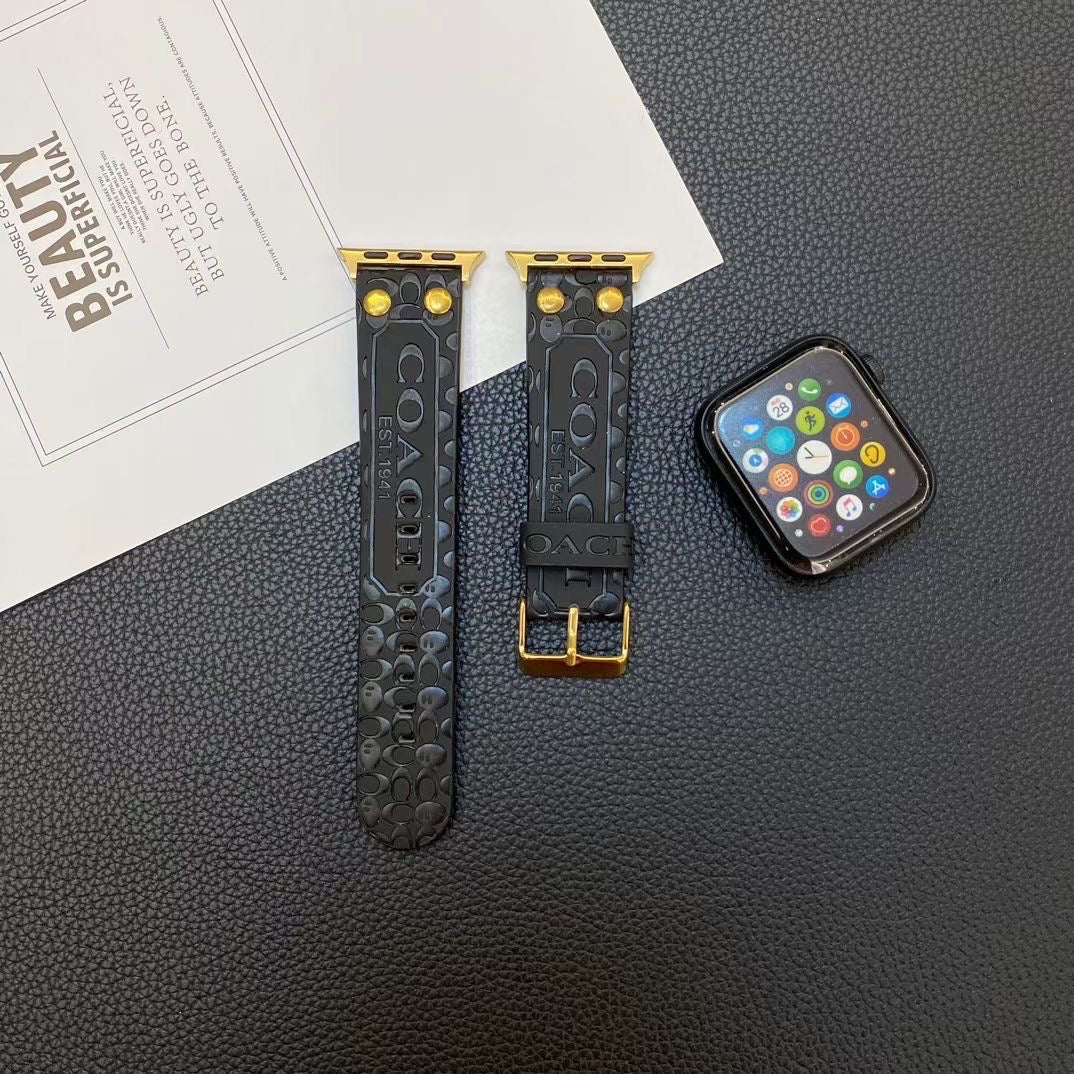 Herbstliche coole Lederarmbänder für die Apple Watch