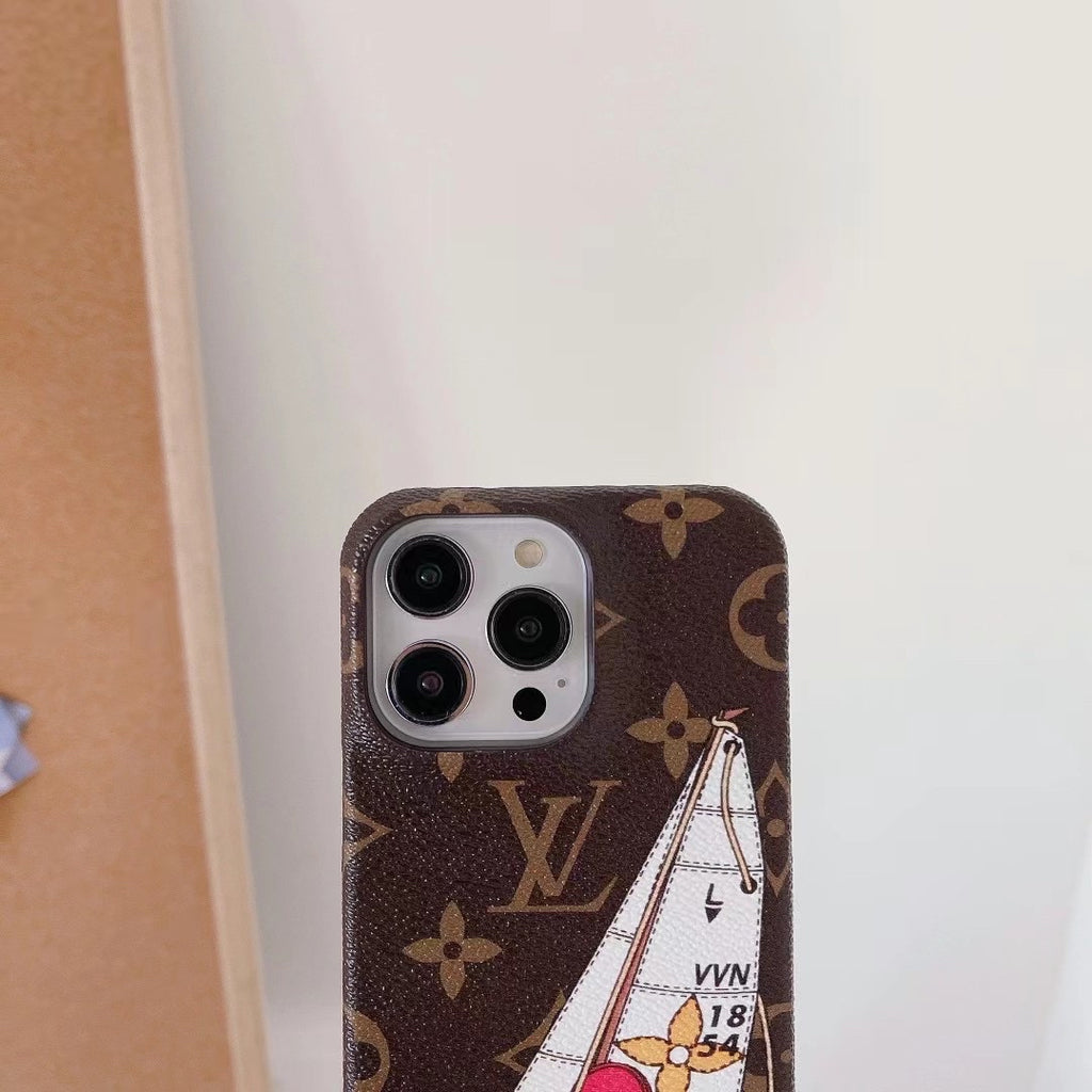 Handyhülle mit Boot-Design für iPhone