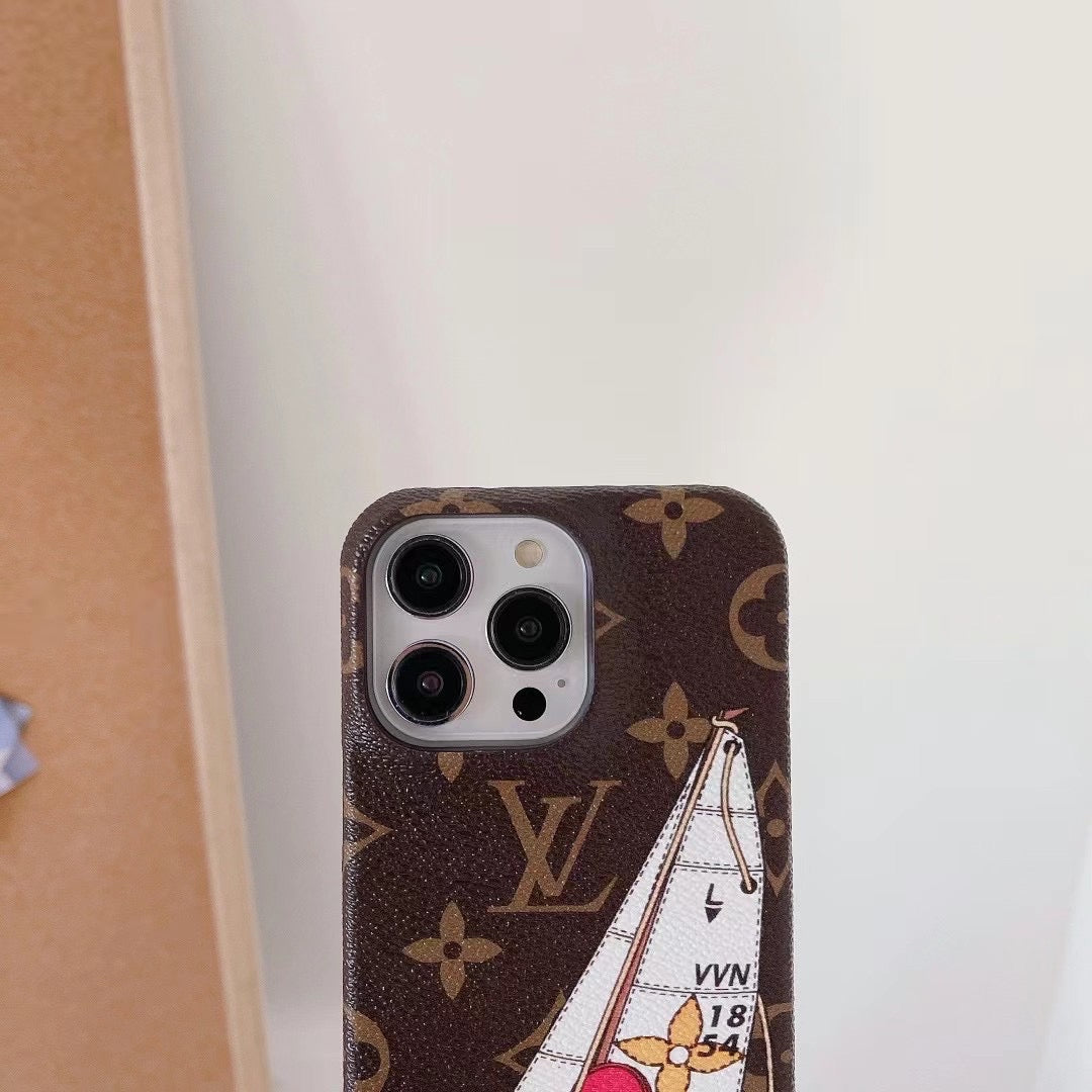 Handyhülle mit Boot-Design für iPhone