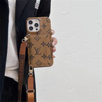 Brieftasche Leder Handyhülle für iPhone