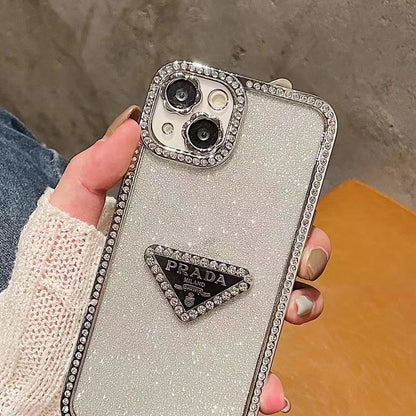 Bling Silver Phone Case For iPhone