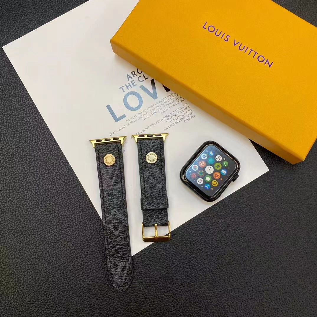 Klassische Lederarmbänder für die Apple Watch