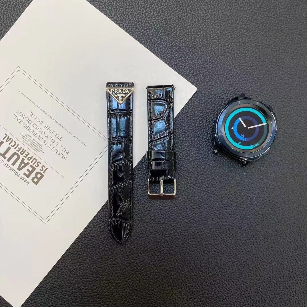 Elegante Lederarmbänder für die Apple Watch