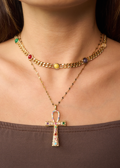 In Name Of Life Ankh Necklace