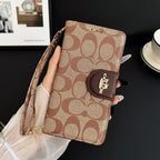 New Leather Wallet Design Phone Case For iPhone