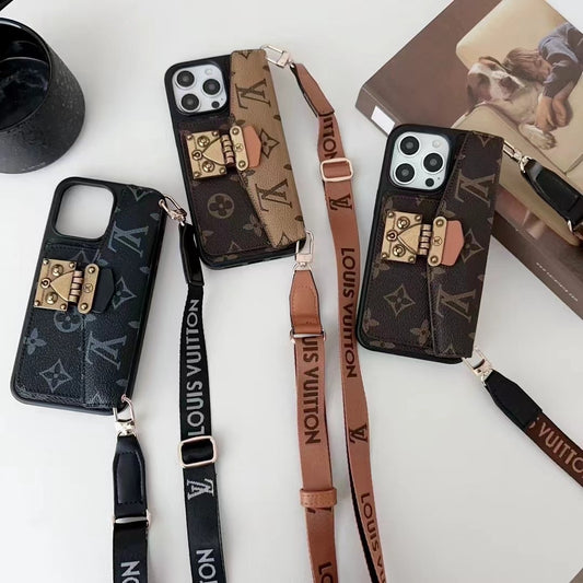 Card Leather Phone Case For iPhone