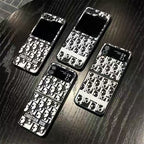 Black Design Galaxy Z Series Case For Samsung