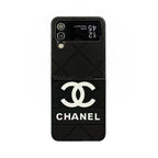 Trendy Black Galaxy Z Case For Samsung
