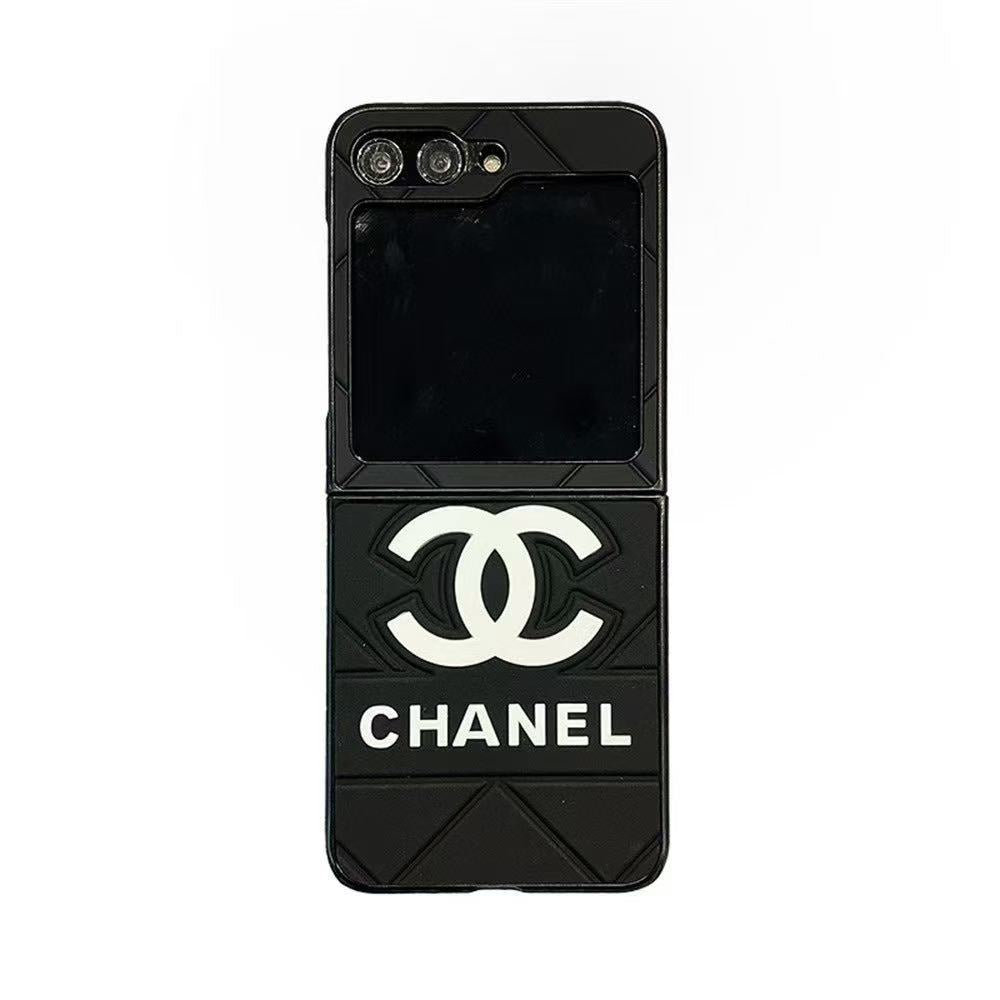 Trendy Black Galaxy Z Case For Samsung