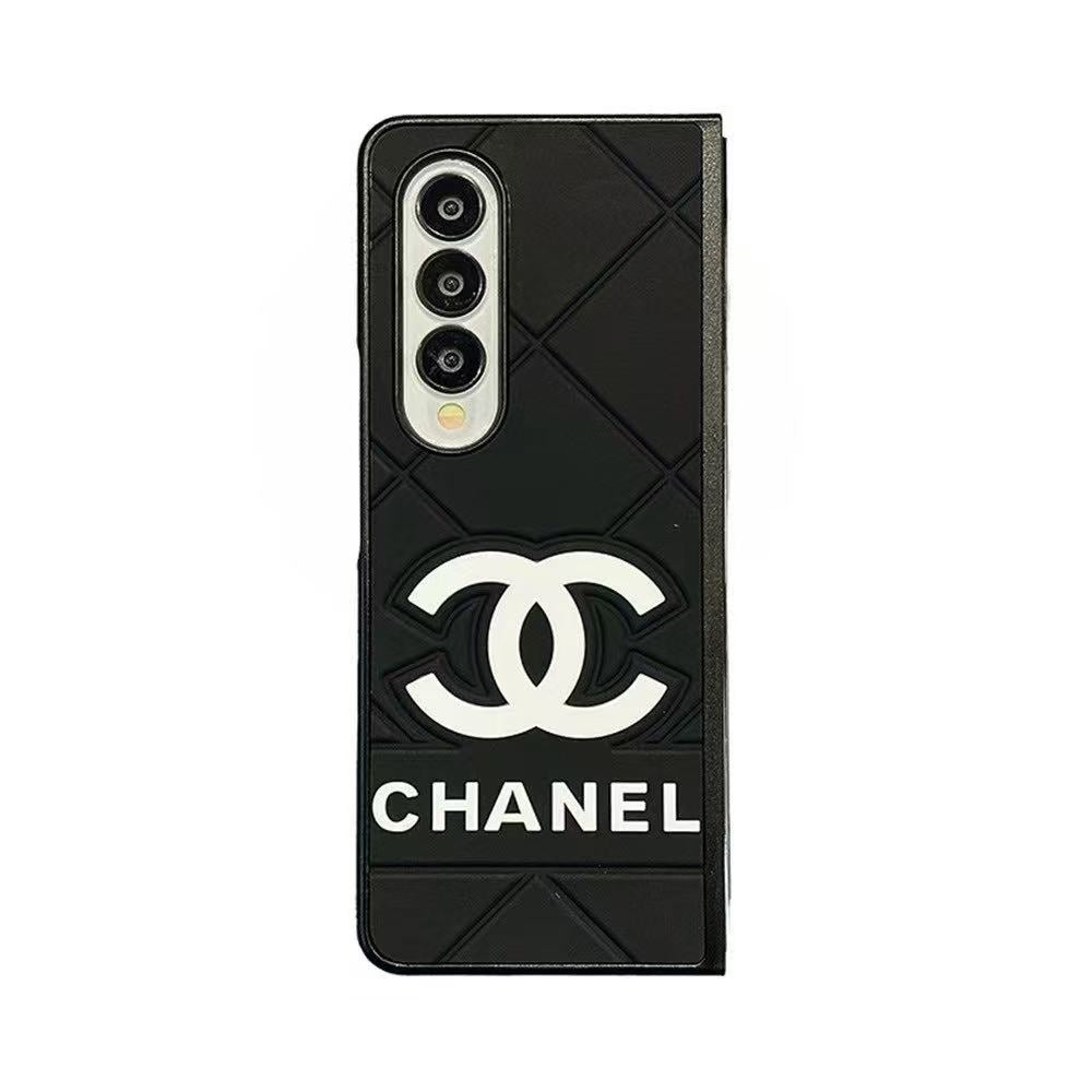 Trendy Black Galaxy Z Case For Samsung