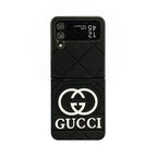 Trendy Black Galaxy Z Case For Samsung