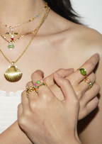 Sid Goldener Muschelring