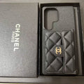Black Card Holder Galaxy Case For Samsung