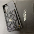 Black Card Holder Galaxy Case For Samsung