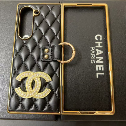 Full Black Gold Galaxy Case For Samsung