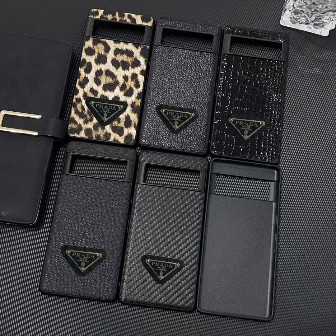 Trendy Schwarze Pixel-Telefonhülle für Google 