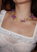 Anwar Vintage Rosa Halskette