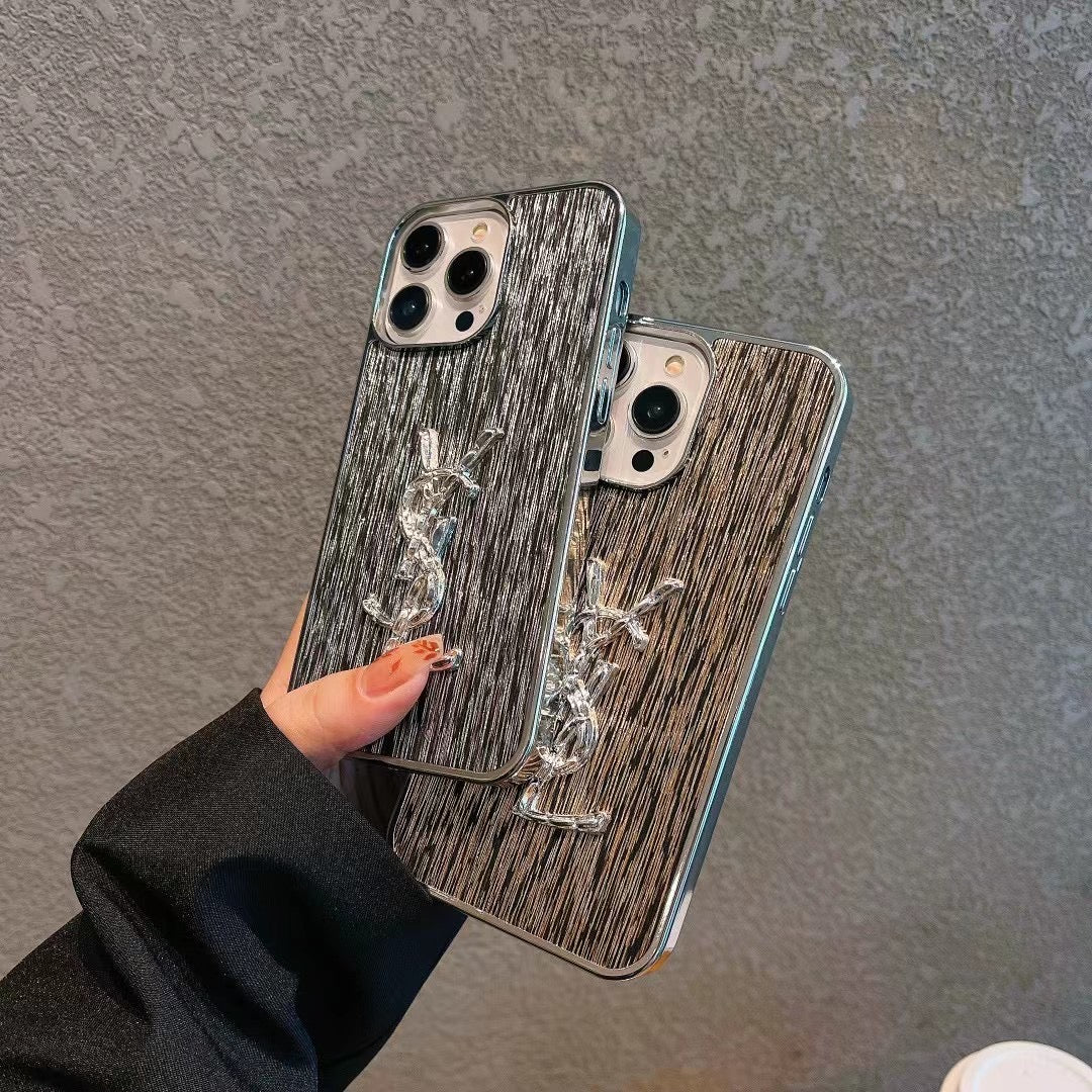 Electroplated Drawing Phone Case For iPhone