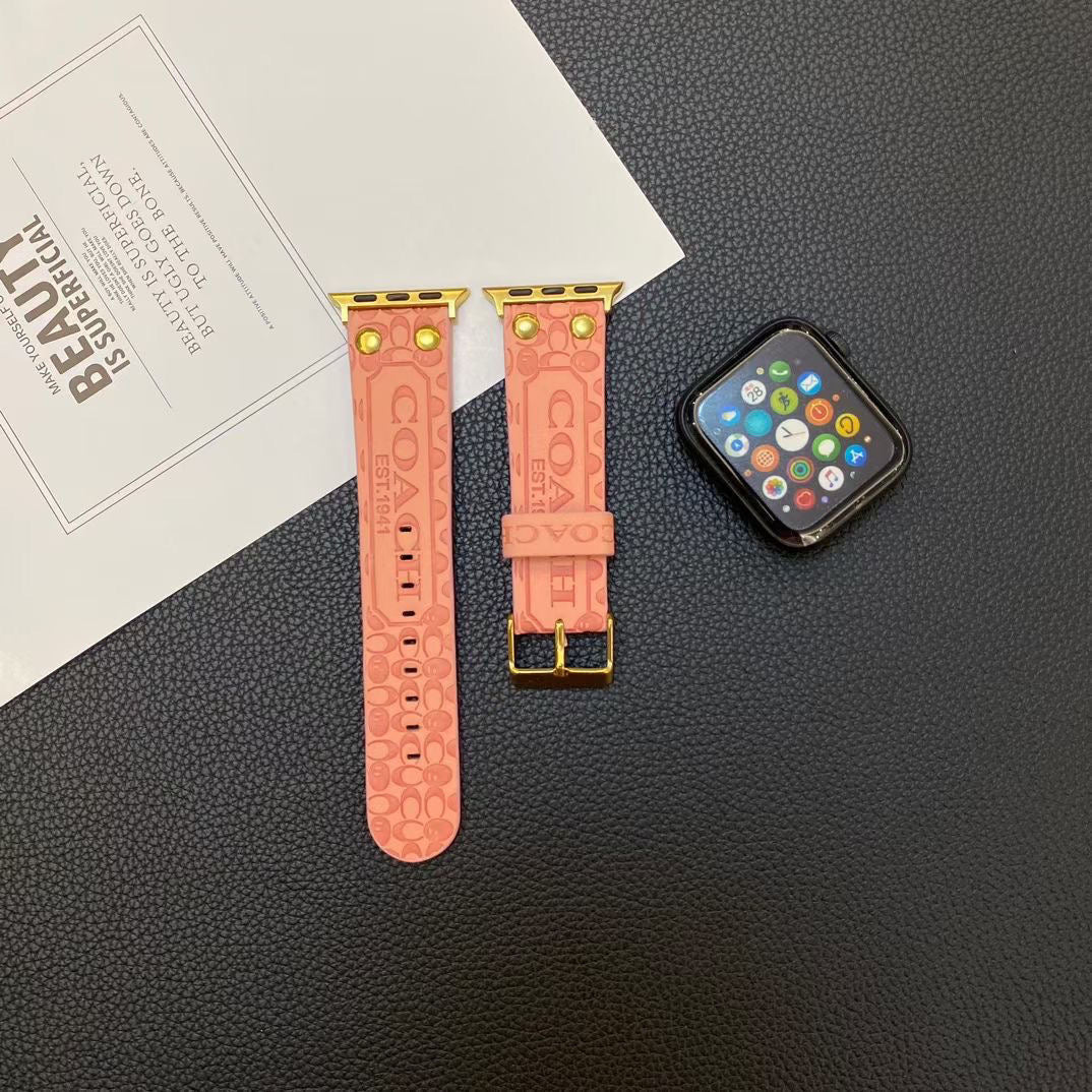 Herbstliche coole Lederarmbänder für die Apple Watch
