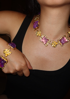 Anwar Vintage Rosa Armband