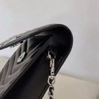 Schwarze Handytasche mit Bling-Design