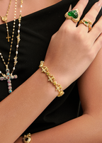 Tully Goldenes Armband