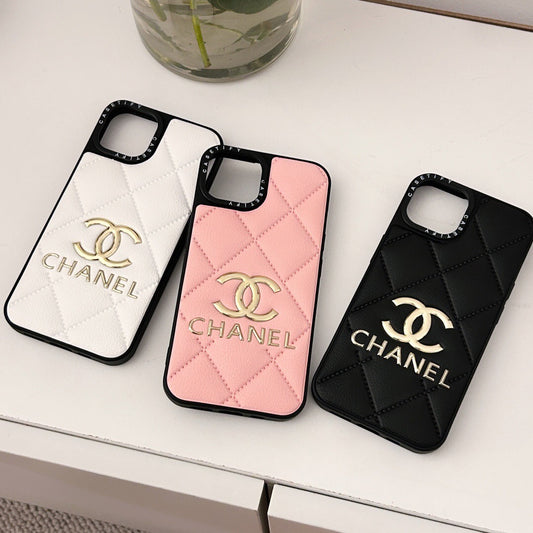 Golden Letters Phone Case For iPhone