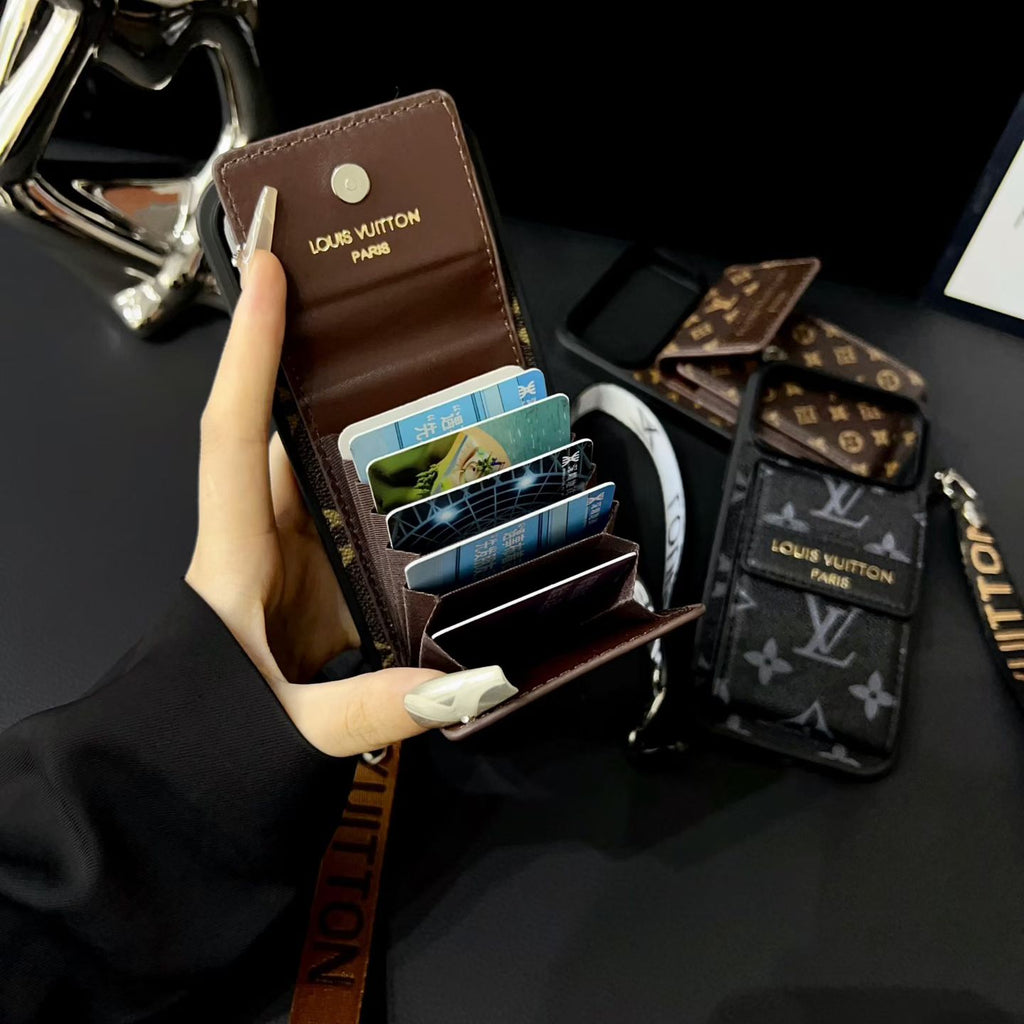 Fashion Card Holder Galaxy Case For Samsung