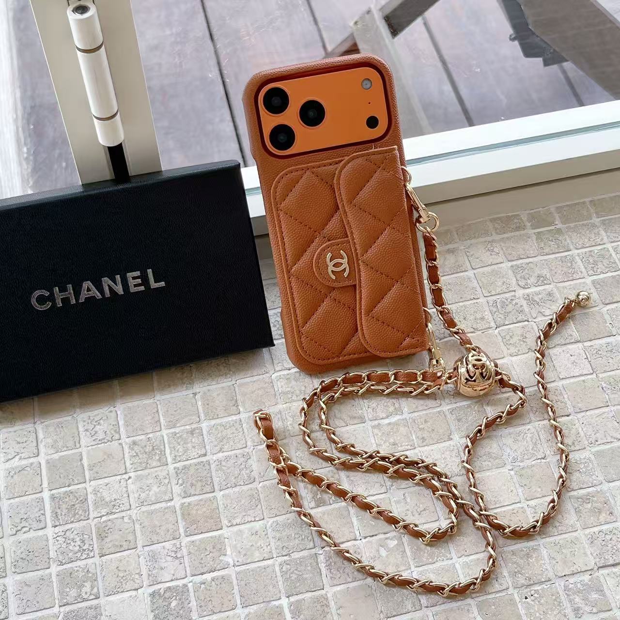Leather Holder Design Phone Case For iPhone