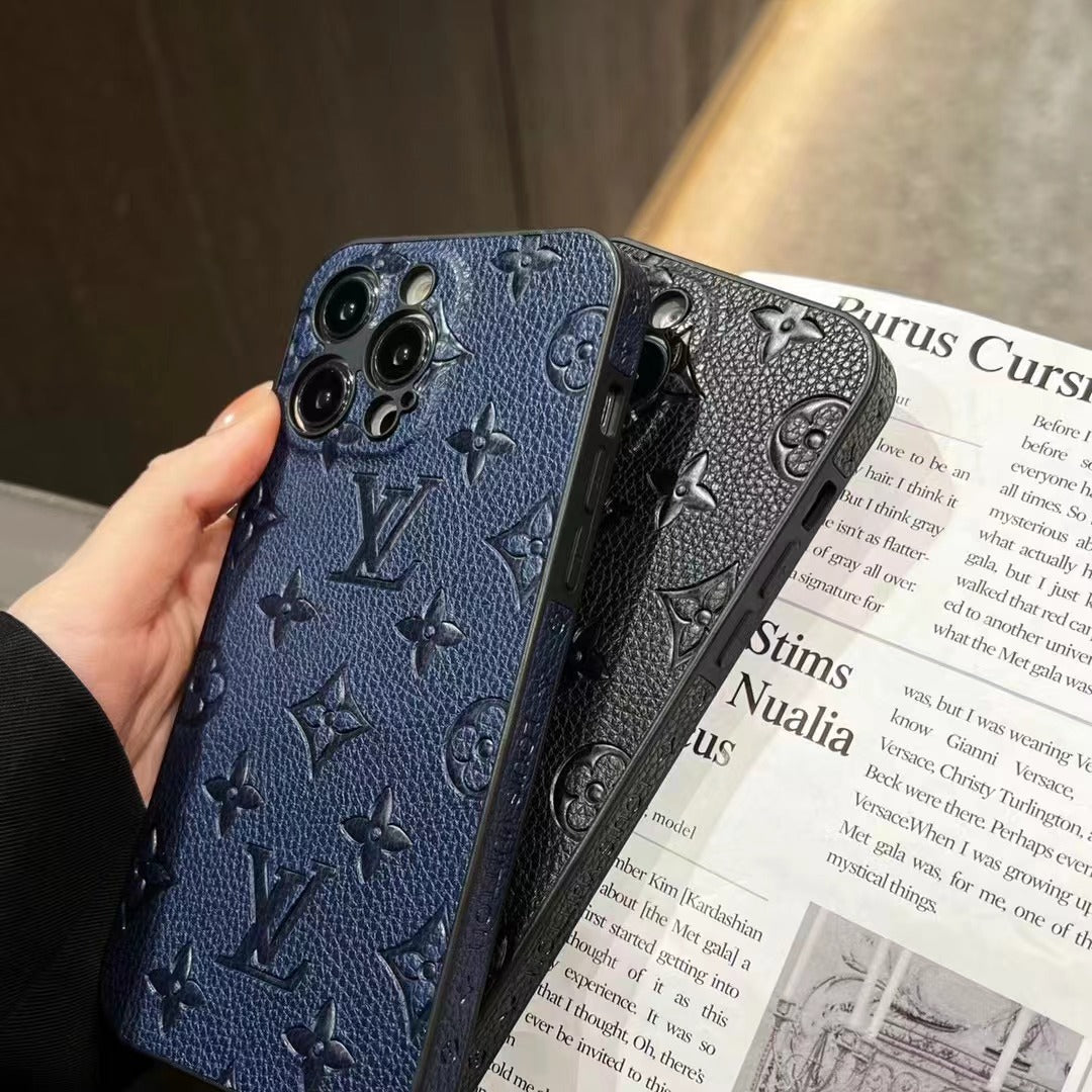 Embossing Design Phone Case For iPhone