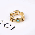 Double Flower Ring