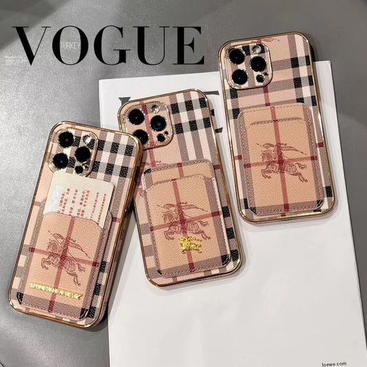 Golden Trendy Phone Case For iPhone