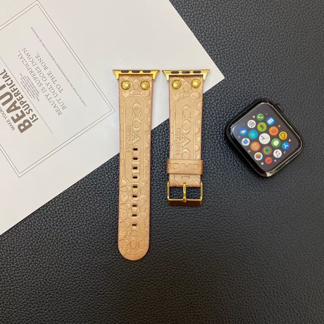 Herbstliche coole Lederarmbänder für die Apple Watch
