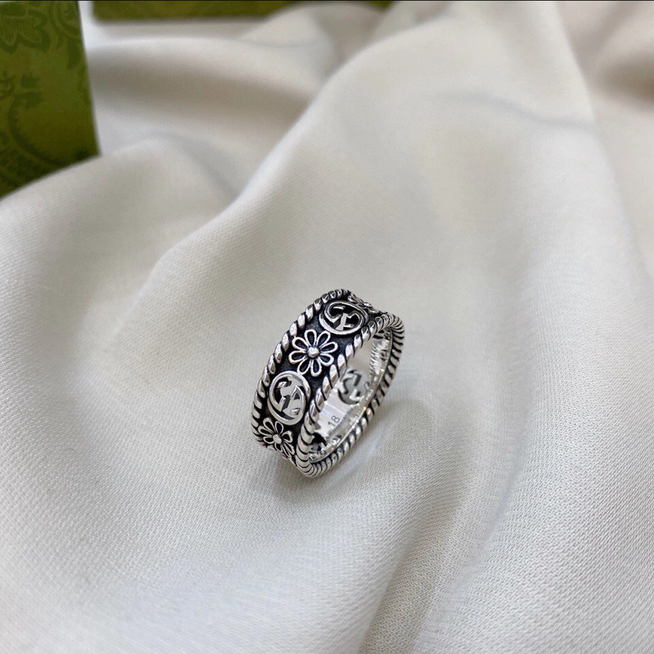 Interlocking Silver Ring
