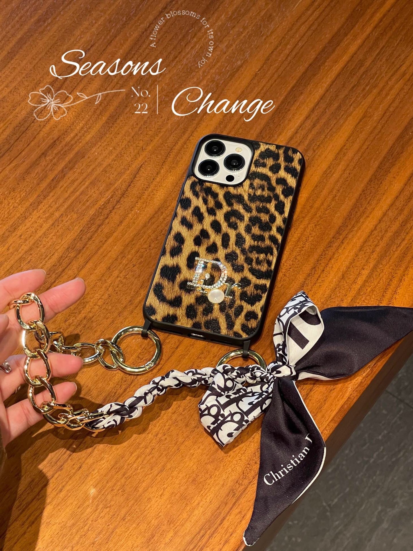 Leopard Design Phone Case For iPhone