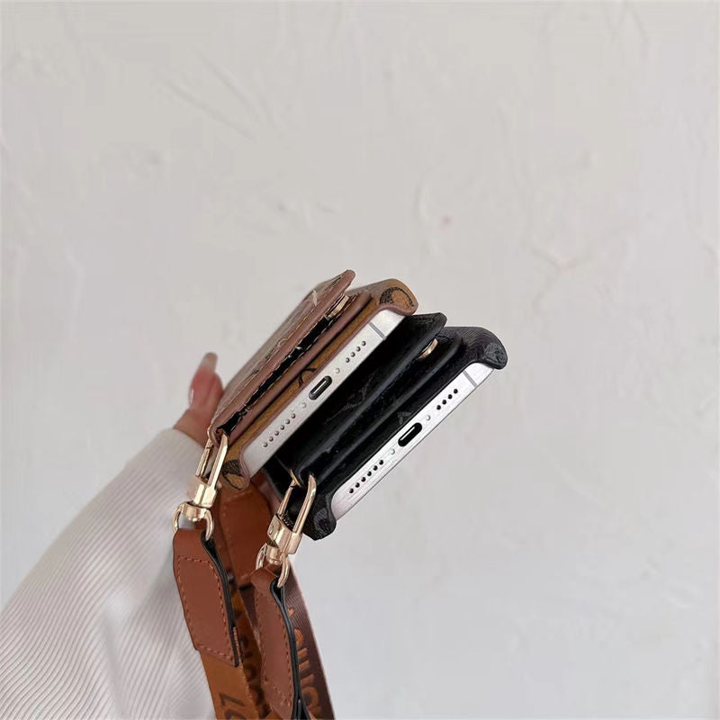 Brieftasche Leder Handyhülle für iPhone