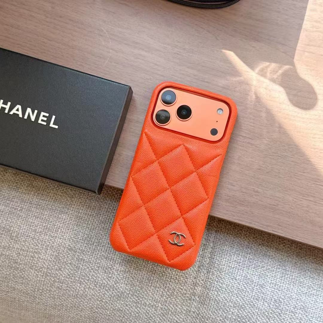 Stylish Leather Design Phone Case For iPhone