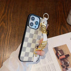 Goldene Galaxy-Hülle mit Armband für Samsung 