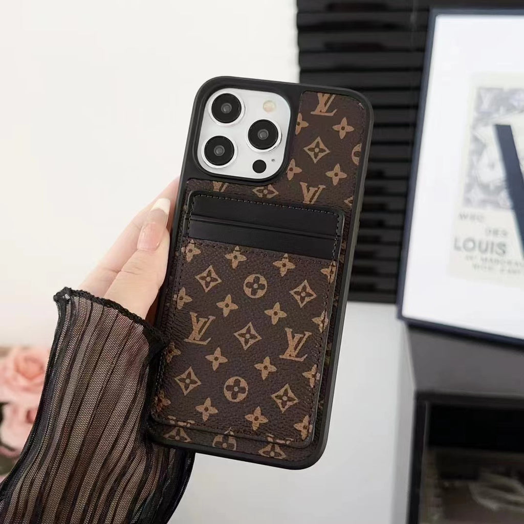 Bedruckte Handyhülle mit Kartenhalter für das iPhone