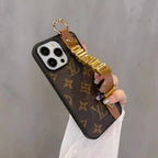 Goldene Galaxy-Hülle mit Armband für Samsung 