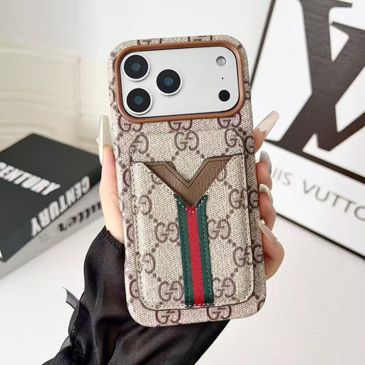 Fresh Card Holder Design Phone Case For iPhone (4 Colors)