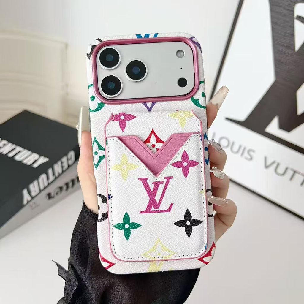 Fresh Card Holder Design Phone Case For iPhone (4 Colors)