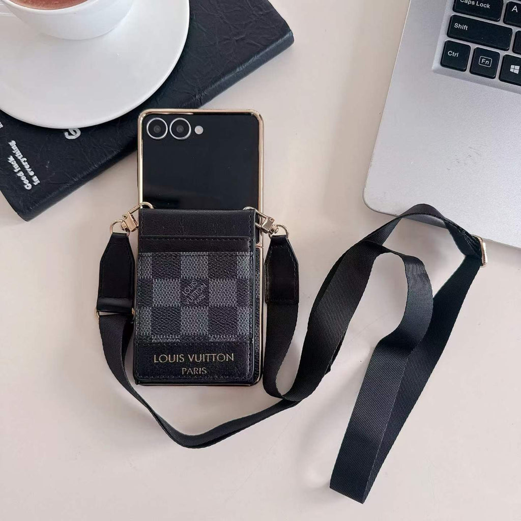 Custodia classica con bracciale in perline d'argento per iPhone