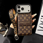 Fashion Card Holder Phone Case For iPhone