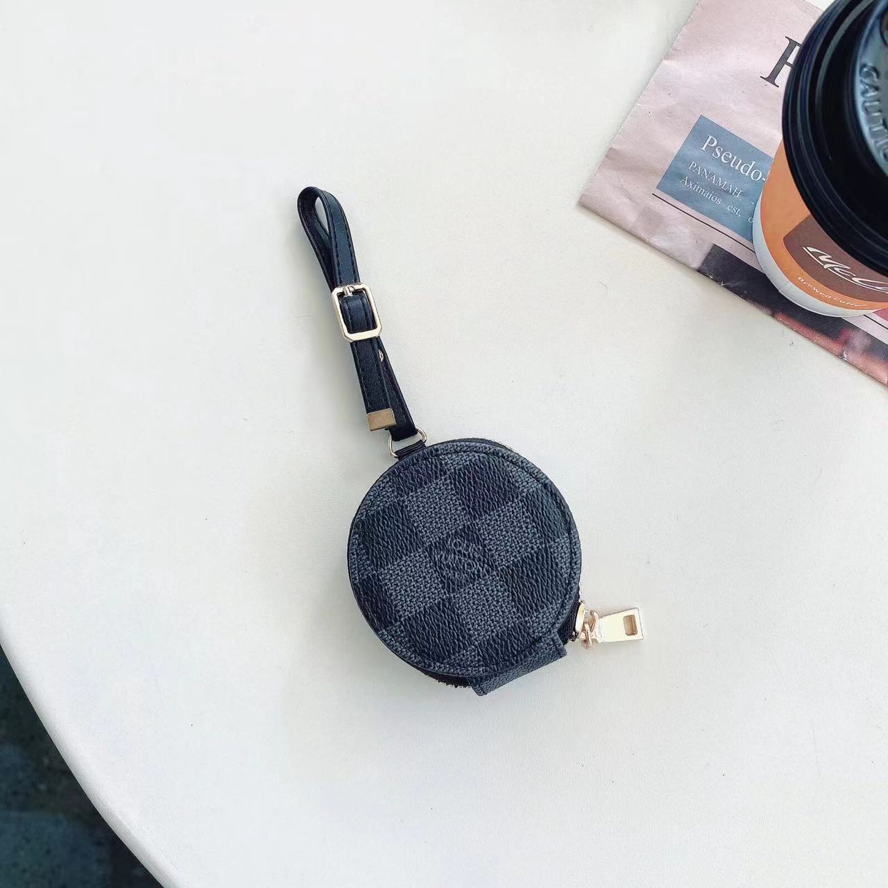 Classic Colorful Round Earphone Case