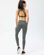 Athena Seamless Pocket Leggings - Grey