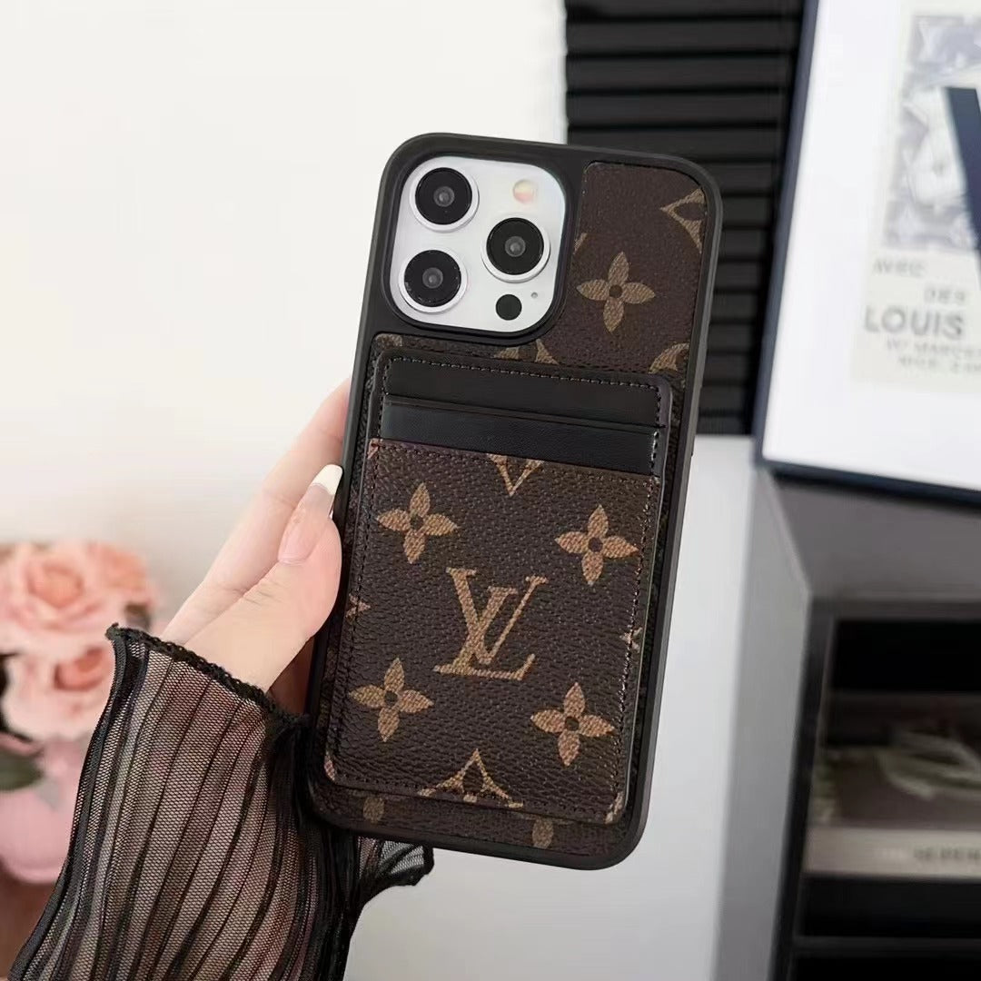 Bedruckte Handyhülle mit Kartenhalter für das iPhone
