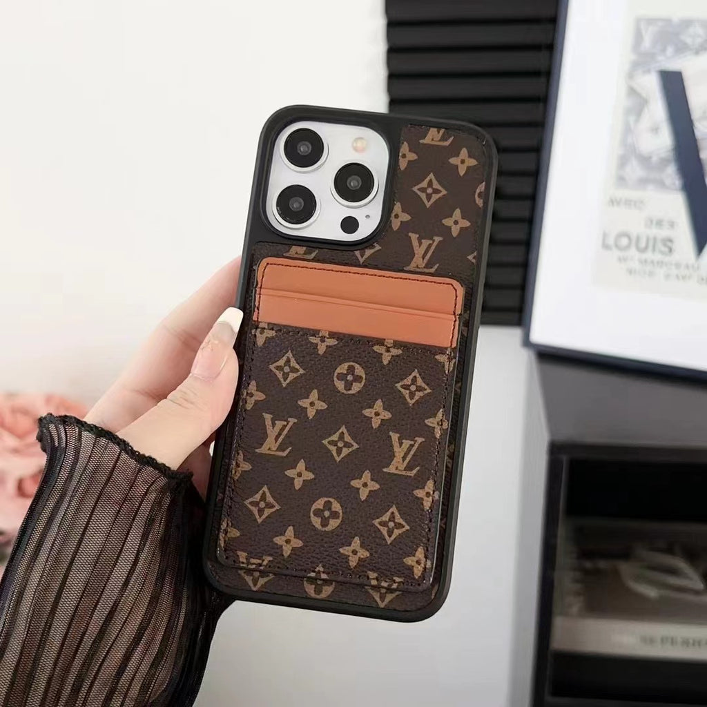 Bedruckte Handyhülle mit Kartenhalter für das iPhone