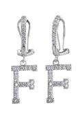 Alphabet-Diamant-Ohrringe