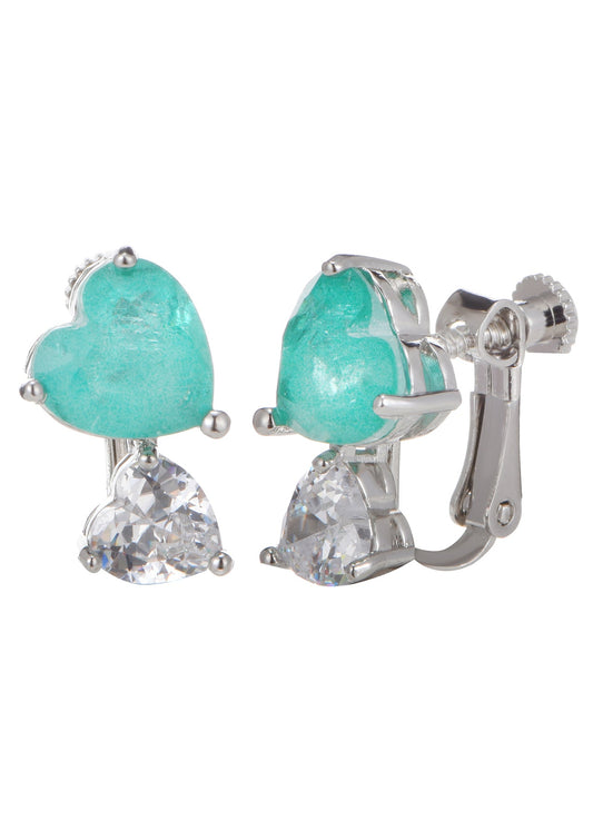 Orecchini in argento con pietre preziose blu della laguna Shay